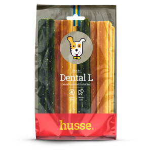 Dental - smakołyki dentystyczne dla psów z kurczakiem i wodorostami Lx4szt