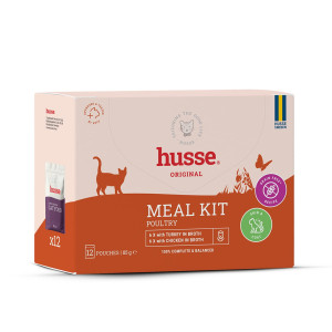 Saszetki dla kotów Meal Kit z kurczakiem i indykiem 12 x 85g