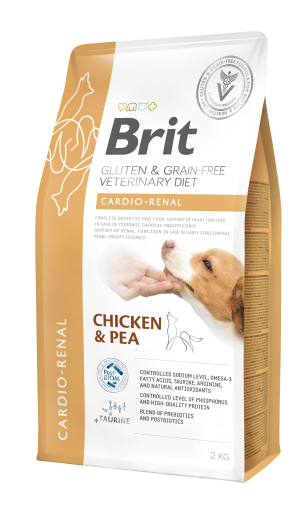 Brit VD Dog Grain free Cardio – Renal, kurczak Karma dla psów wspomagająca pracę serca i nerek