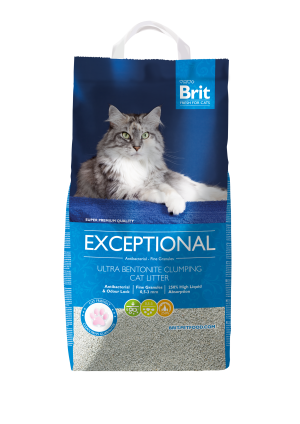 Brit Fresh Exceptional 10kg ultrabentonitowy zbrylający żwirek dla kotów