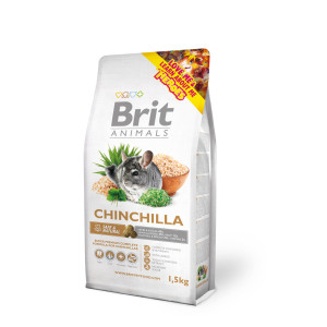 Brit Animals Chinchila Complete, lucerna, 1,5kg TERMIN 03/09/26 Outlet – krótka data, pełna wartość! Nie marnuj, oszczędzaj i chroń planetę.