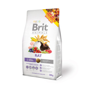 Brit Animals Rat Complete, 300 g Pełnoporcjowa karma dla szczurów