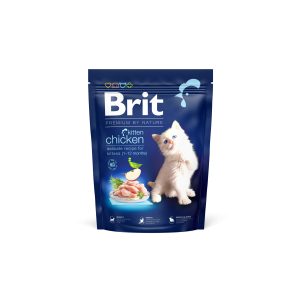 Brit Premium Cat Kitten, kurczak, 300 g Pełnoporcjowa karma dla kociąt