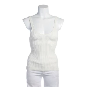 Aeron Top (beige, Gr. S) Viskose - gebraucht, mit Feinstrick & Rippstrick-Muster