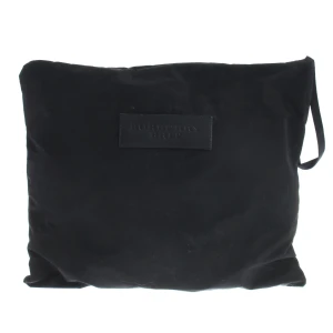Burberry Brit Pochette (schwarz) Polyimid / Leder - gebraucht, mit Logo-Patch aus Leder & Geprägtes Logo