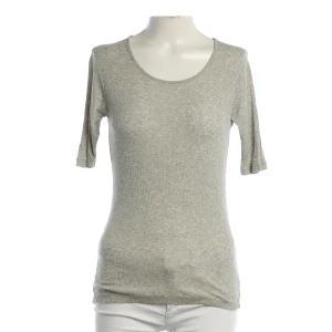Closed T-Shirts (grau, Gr. XS) Polyamid - gebraucht, mit Rippstrick-Optik & Melange-Optik