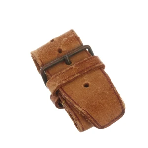 Louis Vuitton Anhänger (braun) Leder - gebraucht, Accessoire mit Dornschließe & Lederriemen