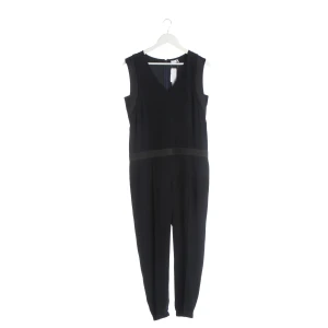 Vince Jumpsuits (navy, Gr. 36) Polyester - gebraucht, mit Satin-Besatz an der Taille & Satin-Details an den Schultern
