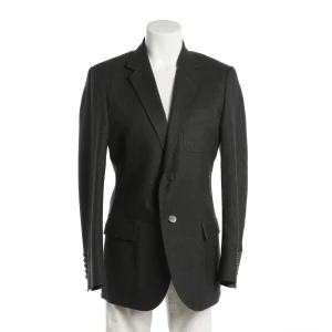 Gucci Blazer 48 Grau (grau, Gr. 48) Wolle - gebraucht, Damen Zwei-Knopf-Verschluss, Fallendes Revers