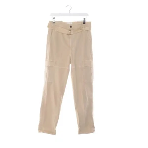 Frame Hosen (beige, Gr. W26) Baumwolle - gebraucht, Cargohose mit Cargo-Taschen & abnehmbarer Gürtel