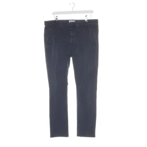 Dondup Hosen (navy, Gr. 46) Baumwolle - gebraucht, Stoffhose mit Gürtelschlaufen & Eingrifftaschen vorne
