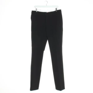 MSGM Hosen (schwarz, Gr. 32) Polyester - gebraucht, Stoffhose mit Schlanke Passform & Gerades Bein