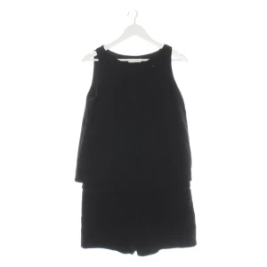 Ba&sh Jumpsuits (schwarz, Gr. 38) Baumwolle - gebraucht, Playsuit mit Ärmelloser Jumpsuit & Kurze Beine