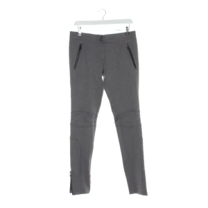 Sly 010 Hosen (grau, Gr. 36) Polyester - gebraucht, Stoffhose mit Reißverschlusstaschen vorne & Reißverschlüsse am Beinabschluss