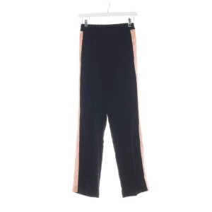 Iheart Hosen (schwarz, Gr. XS) Viskose - gebraucht, Stoffhose mit Kontraststreifen an den Seiten & Elastischer Bund