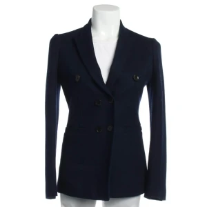 Gucci Blazer (navy, Gr. 36) Baumwolle - gebraucht, Damen Zweireihige Knopfleiste, Spitzrevers