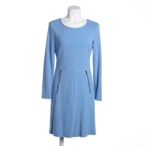 Riani Kleider (blau, Gr. 38) Viskose - gebraucht, Damen Reißverschlusstaschen auf der Vorderseite, Nahtreißverschluss am Rücken