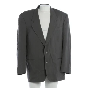 Dior Sakko 3XL Grau (grau, Gr. 3XL) Wolle - gebraucht, Herren fallendes Revers, Zwei-Knopf-Verschluss
