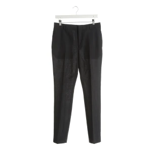 Céline Hosen (navy, Gr. 36) Wolle - gebraucht, Stoffhose mit Bügelfalte & Gürtelschlaufen
