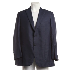 Brioni Sakkos (navy, Gr. 46) Wolle - gebraucht, mit Zweiknopf-Verschluss & Reverskragen