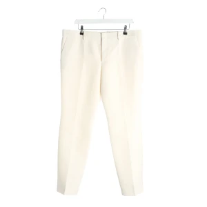 Gucci Hosen (beige, Gr. 48) Baumwolle - gebraucht, Stoffhose mit Eingrifftaschen vorne & Paspeltaschen hinten
