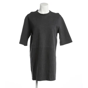 Marni Kleid 36 Grau (grau, Gr. 36) Baumwolle - gebraucht, Damen horizontale Teilungsnaht, überschnittene Schultern