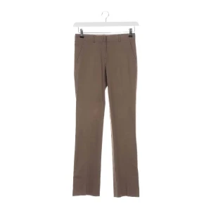 Theory Hosen (braun, Gr. 30) Baumwolle - gebraucht, Stoffhose mit Gürtelschlaufen & Eingrifftaschen vorne