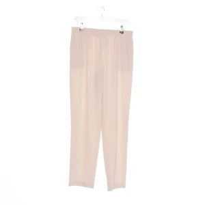 FFC Hosen (beige, Gr. 38) Polyester - gebraucht, Stoffhose mit Elastischer Bund & Gerades Bein