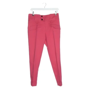 Gucci Hosen (rosa, Gr. 32) Baumwolle - gebraucht, Stoffhose mit Bügelfalte & Umschlag am Saum