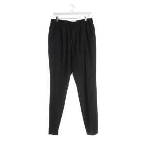 Róhe Hosen (navy, Gr. L) Wolle - gebraucht, Stoffhose mit elastischer Bund & Kordelzug