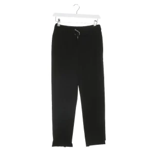 Maje Hosen (schwarz, Gr. 32) Polyester - gebraucht, Stoffhose mit Elastischer Bund & Gerades Bein
