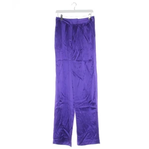 The Sei Hosen (lila, Gr. 36) Seide - gebraucht, Stoffhose mit glänzende Oberfläche & weite Beinpassform