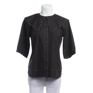 Ganni Bluse 36 Schwarz