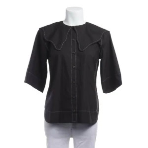 Ganni Bluse 36 Schwarz