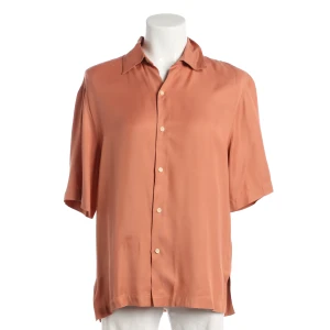 Sandro Bluse S Braun (braun, Gr. S) Viskose - gebraucht, Damen Seitenschlitze, Knopfleiste