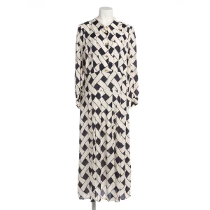 Rixo Kleider (beige, Gr. 2XL) Viskose - gebraucht, Hemdblusenkleid mit Knopfleiste & Manschetten