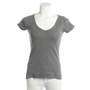 Gant Shirt (grau, Gr. S) Baumwolle - gebraucht, mit Melange-Optik & Jersey-Gewebe
