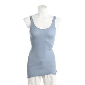 Iheart Tops (blau, Gr. M) Modal - gebraucht, mit Feinripp-Struktur & Breite Träger