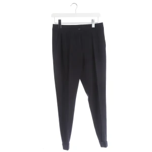 Etro Hosen (navy, Gr. 32) Wolle - gebraucht, Bundfaltenhose mit Bundfalten & Bügelfalten