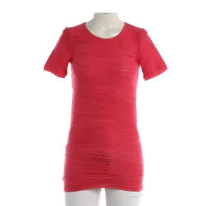 Wolford Shirt (rosa, Gr. S) Polyamid - gebraucht, mit horizontale Rippstruktur & Crinkle-Optik