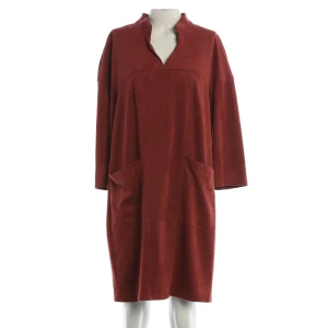 Riani Kleider (rot, Gr. 38) Polyester - gebraucht, mit Aufgesetzte Taschen & Velours-Optik