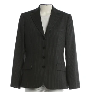 Gant Blazer (grau, Gr. 38) Wolle / Elasthan - gebraucht, mit Reverskragen & Pattentaschen