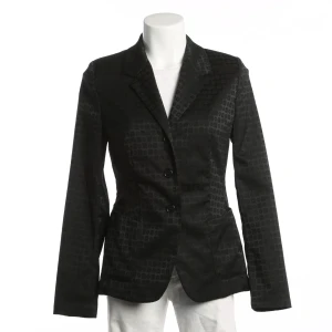 NVSCO Blazer (navy, Gr. 38) Polyester - gebraucht, Damen Jacquard-Gewebe, Aufgesetzte Taschen