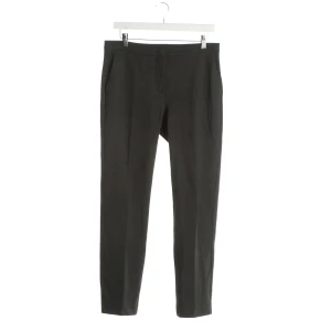Max Mara Hosen (grau, Gr. L) Viskose - gebraucht, Stoffhose mit Seitliche Eingrifftaschen & Mélange-Optik