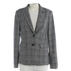Riani Blazer (grau, Gr. 36) Polyester - gebraucht, mit Pattentaschen & Zwei-Knopf-Verschluss
