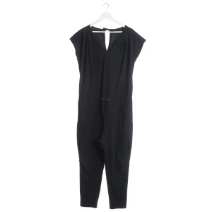 Raffaello Rossi Jumpsuits (navy, Gr. 44) Polyamid - gebraucht, Overall mit V-Ausschnitt mit kleinem Cutout am Rücken & Kordelzug in der Taille