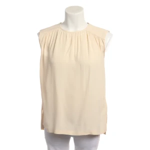 Drykorn Tops (creme, Gr. 34) Acetat - gebraucht, Top mit Fließender Stoff & Geraffte Details an den Schultern vorne