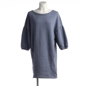 Closed Kleid (blau, Gr. L) Polyester - gebraucht, mit Puffärmel & Seitliche Eingrifftaschen