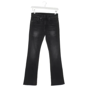 R13 Jeans 32 Dunkelgrau (grau, Gr. 32) Baumwolle - gebraucht, Damen 5-Pocket-Stil, Gürtelschlaufen