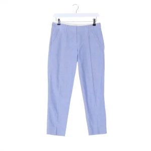 J.CREW Hose (blau, Gr. W28) Baumwolle - gebraucht, Damen, Stoffhose mit Bügelfalten & Gürtelschlaufen